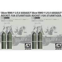 38cm RW61 rocket set for Sturmtiger von AFV-Club