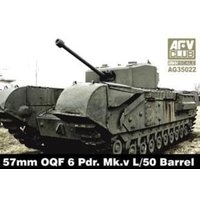 57mm OQF 6 Prd. Mk.V L/50 Barrel von AFV-Club