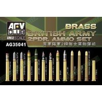 British Army 2pdr Ammo(Brass) set von AFV-Club