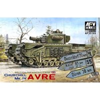 Churchill MK IV AVRE (w/vinyl & work.tr. von AFV-Club