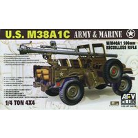 JEEP M38 w/106 mm GUN von AFV-Club