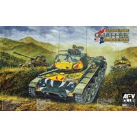 M24 Chafee tank Korea war vision von AFV-Club