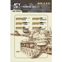 M68/L7 105mm Ammunition Model kit von AFV-Club