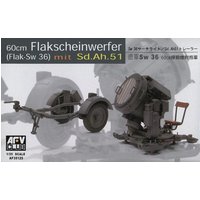 SW-36 / 60 cm SEARCHLIGHT w/SDANH 51 TRAILER von AFV-Club