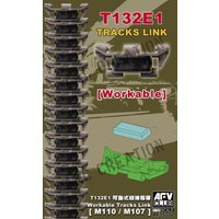 T132E1 WORKABLE Track Link(M110/M107) von AFV-Club