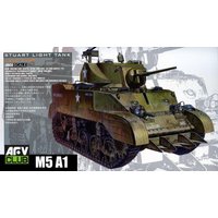 US M5A1 Late type w/Hedgerow cutter von AFV-Club