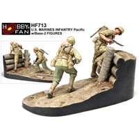 US Marines Infantry Pacific - 2 Figuren von AFV-Club