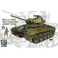 WWII M24 Chaffee Light Tank von AFV-Club