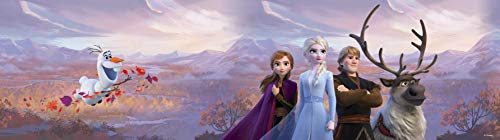 AG Design ELSA mit Freunden in den Bergen, Frozen 2, Disney, dekorative Wandbordüre für Kinderzimmer, 5 m x 10 cm, WBD 8159, Mehrfarbig, 0,1m AG Design ELSA mit Freunden in den Bergen, Frozen 2, Disney, dekorative Wandbordüre für Kinderzimmer, 5 m x 10 cm, WBD 8159, Mehrfarbig, 0,1m von AG Design