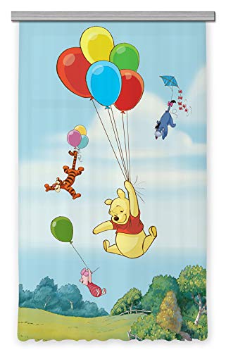 AG Design FCSL 7140 Disney Winnie Puuh, Kinderzimmer Gardine/Vorhang, 1 Teil, Stoff, Mehrfarbig, 140 x 245 cm AG Design FCSL 7140 Disney Winnie Puuh, Kinderzimmer Gardine/Vorhang, 1 Teil, Stoff, Mehrfarbig, 140 x 245 cm von AG Design