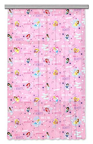 AG Design FCSL 7157 Disney Princess Prinzessinen, Kinderzimmer Gardine/Vorhang, 1 Teil, Stoff, Mehrfarbig, 140 x 245 cm AG Design FCSL 7157 Disney Princess Prinzessinen, Kinderzimmer Gardine/Vorhang, 1 Teil, Stoff, Mehrfarbig, 140 x 245 cm von AG Design