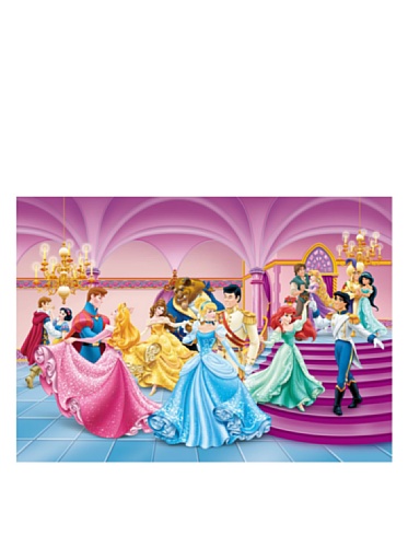 AG Design FTDs1928 Disney Princess Prinzessinen, Papier Fototapete Kinderzimmer - 255x180 cm - 2 teile, Papier, multicolor, 0,1 x 255 x 180 cm von AG Design