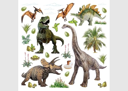 Dino Kinderzimmer Wandstickers, Wandtattoo junge deko von AG Design 30 x 30 cm | ADKS 3942 Dino Kinderzimmer Wandstickers, Wandtattoo junge deko von AG Design 30 x 30 cm | ADKS 3942 von AG Design
