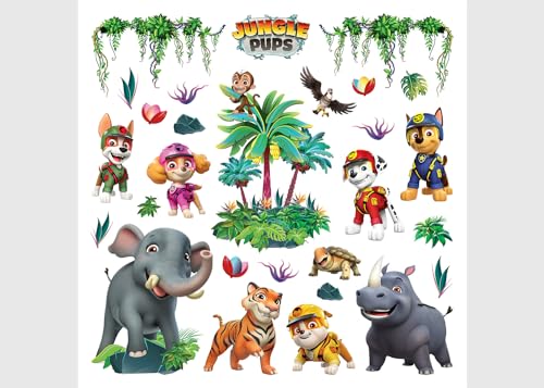 Paw Patrol Dschungel Kinderzimmer Wandstickers, Wandtattoo junge deko von AG Design | 30 x 30 cm | ADKS 3930 Paw Patrol Dschungel Kinderzimmer Wandstickers, Wandtattoo junge deko von AG Design | 30 x 30 cm | ADKS 3930 von AG Design