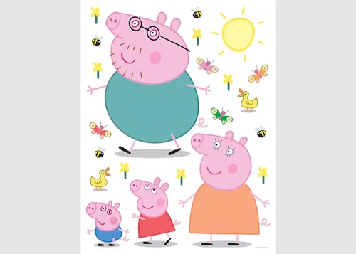 Peppa Pig Classic Kinderzimmer Wandstickers, Wandtattoo junge deko von AG Design | 65 x 85 cm | ADK 2342 Peppa Pig Classic Kinderzimmer Wandstickers, Wandtattoo junge deko von AG Design | 65 x 85 cm | ADK 2342 von AG Design