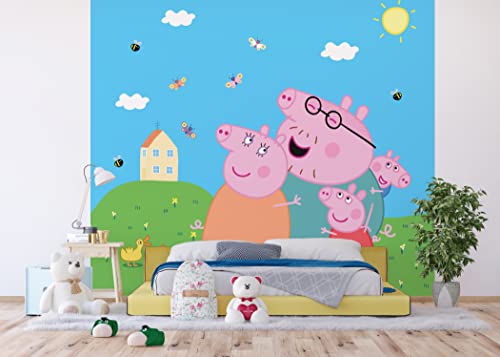 AG Design Peppa Pig | Fototapete für Kinderzimmer 300 x 270 cm | 4 Teile AG Design Peppa Pig | Fototapete für Kinderzimmer 300 x 270 cm | 4 Teile von AG Design