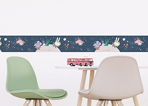 AG Design Peppa Pig Selbstklebende Wandbordüre für Kinderzimmer by 13.8 x 500 cm | AWBD 8196-603 von AG Design