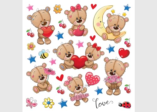 Tragen Kinderzimmer Wandstickers, Wandtattoo junge deko von AG Design 30 x 30 cm | ADKS 3914 von AG Design