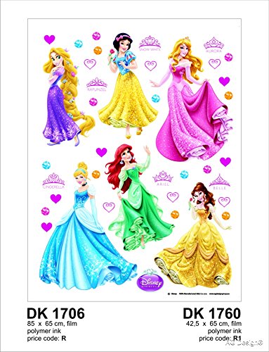 Wand Sticker DK 1706 Disney Princess von AG Design