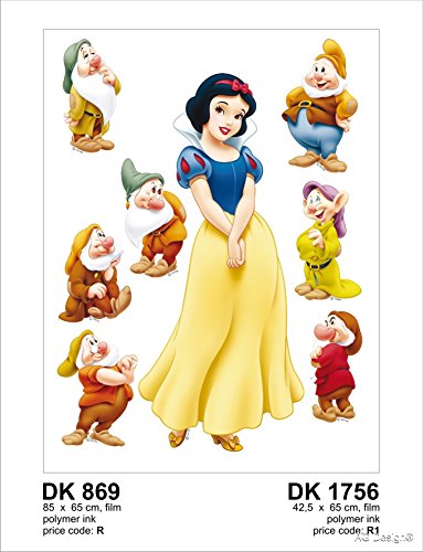 Wand Sticker DK 869 Disney Snow White von AG Design