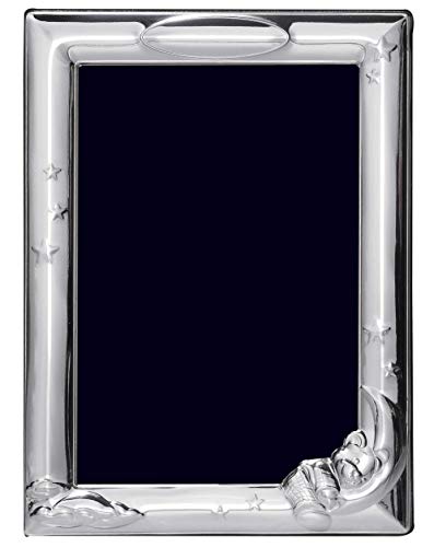 AG Bilderrahmen zur Taufe, Sterling-Silber 925, 15,2 x 10,2 cm von AG