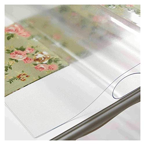 AGLZWY Dauerhaft Bodenschutzmatte Plastik Kratzfest rutschfest PVC Schneidbar Tischfolie Schutzfolie Folie, Rechteck Anpassbar (3.0mm,90x150cm) von AGLZWY