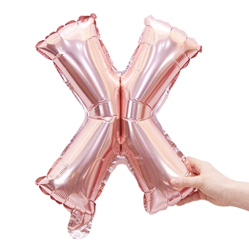 40,6 cm Einzelbuchstaben-Ballon Luminum hängende Folienballons Geburtstag Ballon Buchstaben von AGONEIR