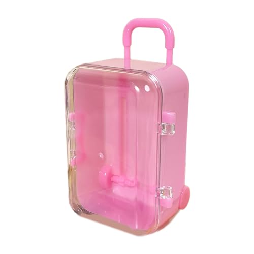 AGONEIR Koffer Für Puppen Kleidung Zubehör 18-Zoll Puppen Mädchenspielzeug Miniatur Puppenhaus Dekoration Roller Reise AGONEIR Koffer Für Puppen Kleidung Zubehör 18-Zoll Puppen Mädchenspielzeug Miniatur Puppenhaus Dekoration Roller Reise von AGONEIR