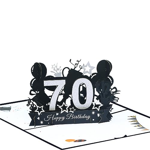 AGONEIR Mehrzweck-3D-Zahlen-Geburtstagskarte, Überraschung, geheimnisvolle Karten für Kinder, Geschenk, Neujahr, Segen, Zubehör, dekorieren Sie Ihre Geburtstagsparty von AGONEIR