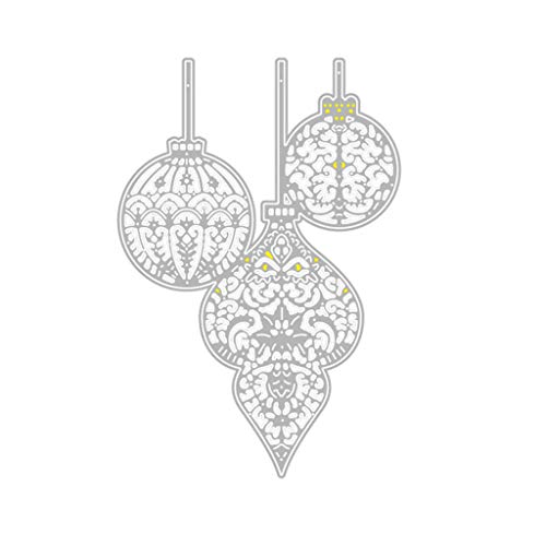 AGONEIR Metall-Stanzschablone für Weihnachten, dekorative Kugeln, Scrapbooking, DIY, Album, Stempel, Papier, Karten, Prägung, Stanzformen, Blumen AGONEIR Metall-Stanzschablone für Weihnachten, dekorative Kugeln, Scrapbooking, DIY, Album, Stempel, Papier, Karten, Prägung, Stanzformen, Blumen von AGONEIR