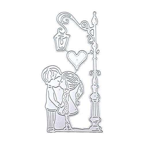 Metall-Stanzschablone für Paare, Scrapbooking, Album, Stempel, Papier, Karten, Prägung, Dekoration, Basteln, Stanzformen für Kartenherstellung Metall-Stanzschablone für Paare, Scrapbooking, Album, Stempel, Papier, Karten, Prägung, Dekoration, Basteln, Stanzformen für Kartenherstellung von AGONEIR