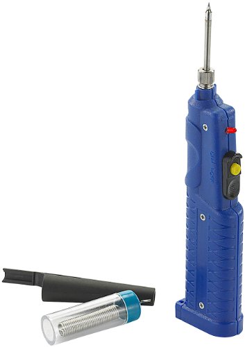 AGT Akku Lötkolben: Batteriebetriebener Lötkolben mit Lötzinn (Batterie, Akku Lötgerät, batteriebetrieben) von AGT