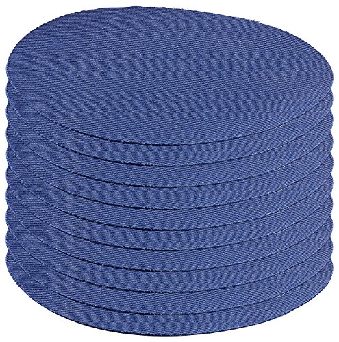 AGT Bügelflecken: Schnellhaftende Bügelflicken aus Baumwolle, 10 Stück in blau (Flicken) von AGT