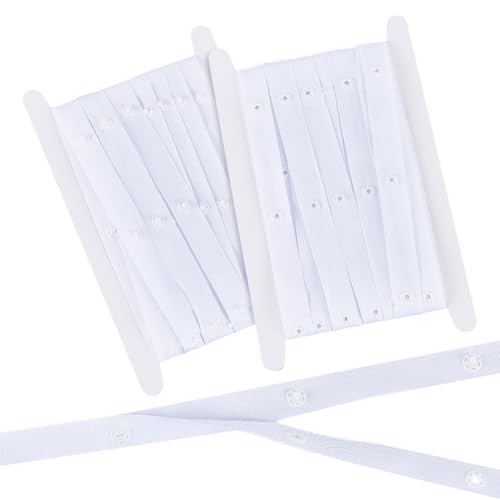 AHANDMAKER 10 Yards Nähbandbesatz Mit Druckknöpfen 0.7 Zoll Weißes Druckknopfband Druckknopfband Zum Nähen Besatzband Aus Polyester Mit Befestigungselementen Für Kleidung DIY Zubehör AHANDMAKER 10 Yards Nähbandbesatz Mit Druckknöpfen 0.7 Zoll Weißes Druckknopfband Druckknopfband Zum Nähen Besatzband Aus Polyester Mit Befestigungselementen Für Kleidung DIY Zubehör von AHANDMAKER