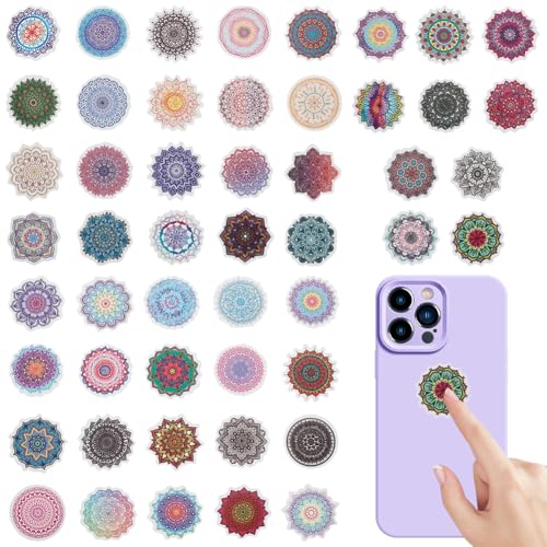 AHANDMAKER 100 Stück Mandala Aufkleber. Blumen Aufkleber Set Für Wasserflaschen Wasserfest Ästhetische Blumen Aufkleber Selbstklebende Aufkleber Für DIY Fotoalbum Tagebuch Scrapbook Laptop AHANDMAKER 100 Stück Mandala Aufkleber. Blumen Aufkleber Set Für Wasserflaschen Wasserfest Ästhetische Blumen Aufkleber Selbstklebende Aufkleber Für DIY Fotoalbum Tagebuch Scrapbook Laptop von AHANDMAKER
