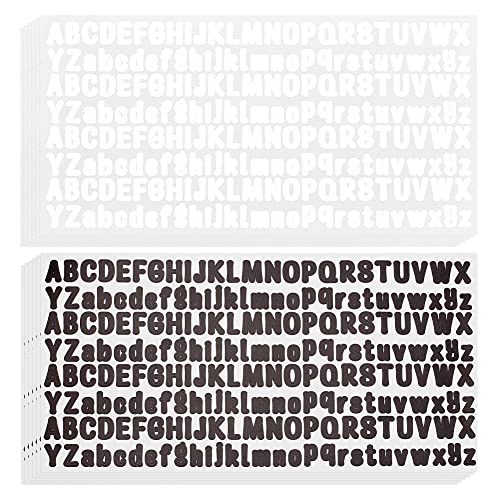 AHANDMAKER 12 Blätter 2496 Stück Alphabet Aufkleber, Selbstklebende Vinyl Buchstaben Schwarz Weiß Aufkleber Abziehbilder für Briefkasten Zeichen Wasser Flasche Fenster Tür Etiketten Scrapbooking AHANDMAKER 12 Blätter 2496 Stück Alphabet Aufkleber, Selbstklebende Vinyl Buchstaben Schwarz Weiß Aufkleber Abziehbilder für Briefkasten Zeichen Wasser Flasche Fenster Tür Etiketten Scrapbooking von AHANDMAKER