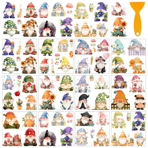 AHANDMAKER 12 Blatt Gnome Rub On Transfer Aufkleber Eis Erdbeere Sonnenblumen Fensterdekoration Möbelaufkleber Für Heimdekoration DIY Bastelbedarf AHANDMAKER 12 Blatt Gnome Rub On Transfer Aufkleber Eis Erdbeere Sonnenblumen Fensterdekoration Möbelaufkleber Für Heimdekoration DIY Bastelbedarf von AHANDMAKER