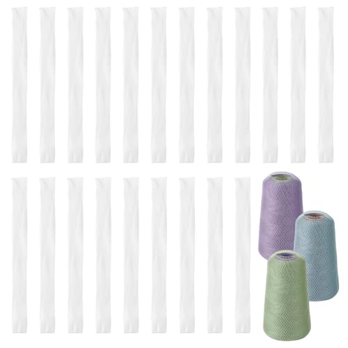 AHANDMAKER 150 Stück Garnrollennetz Spulenschoner Weiße Netz Schutzhüllen Für Make Up Pinsel Nähgarn Spulennetze Für Stickerei Nähgarn Spulen AHANDMAKER 150 Stück Garnrollennetz Spulenschoner Weiße Netz Schutzhüllen Für Make Up Pinsel Nähgarn Spulennetze Für Stickerei Nähgarn Spulen von AHANDMAKER