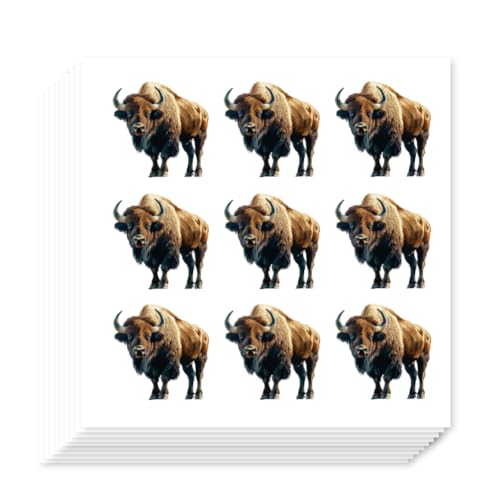 AHANDMAKER 180 Stück Bison Büffel Planer Aufkleber. 1 Zoll Bison Buffalo Selbstklebende Planer Aufkleber Für Planer Kalender Scrapbooking Kunst Kalender Zeitschriften Album AHANDMAKER 180 Stück Bison Büffel Planer Aufkleber. 1 Zoll Bison Buffalo Selbstklebende Planer Aufkleber Für Planer Kalender Scrapbooking Kunst Kalender Zeitschriften Album von AHANDMAKER