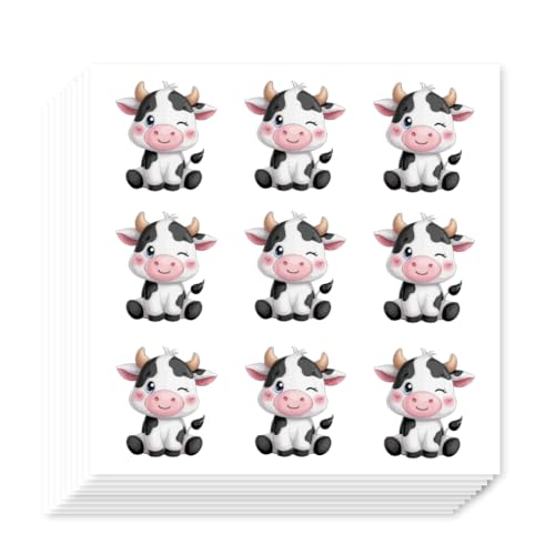 AHANDMAKER 180 Stück Selbstklebende Kuh Etikettenaufkleber 1 Zoll Cartoon Tier Aufkleber Für Planer Kalender Scrapbooking Basteln Tasche Dichtung Party Geschenk Dekor AHANDMAKER 180 Stück Selbstklebende Kuh Etikettenaufkleber 1 Zoll Cartoon Tier Aufkleber Für Planer Kalender Scrapbooking Basteln Tasche Dichtung Party Geschenk Dekor von AHANDMAKER
