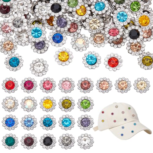 AHANDMAKER 184 Stück 23 Farben Zum Aufnähen von Strasssteinen 10mm Kristalle Glassteine Metallsockel Blumenkralle Strasssteine Für Kleidung Schuhe Hüte Taschen Nähzubehör AHANDMAKER 184 Stück 23 Farben Zum Aufnähen von Strasssteinen 10mm Kristalle Glassteine Metallsockel Blumenkralle Strasssteine Für Kleidung Schuhe Hüte Taschen Nähzubehör von AHANDMAKER