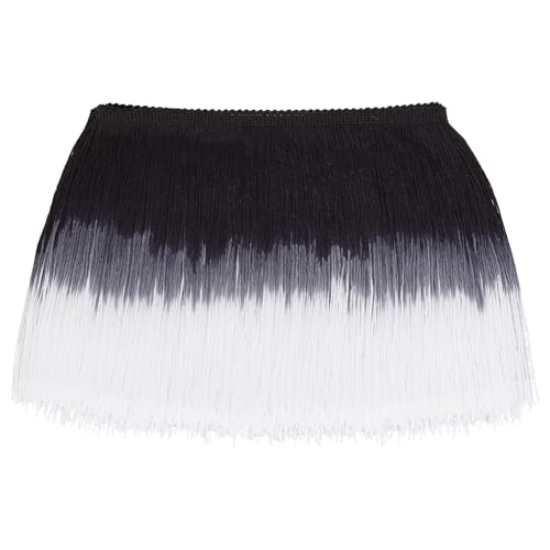 AHANDMAKER 2.19 Yard Fransenbesatz 7 5/8 Zoll Polyester Quastenband Quastenbesatz Meterware Quasten Nähbesatz Zum Selbernähen von Kleidung Bekleidungszubehör Hochzeitskleid AHANDMAKER 2.19 Yard Fransenbesatz 7 5/8 Zoll Polyester Quastenband Quastenbesatz Meterware Quasten Nähbesatz Zum Selbernähen von Kleidung Bekleidungszubehör Hochzeitskleid von AHANDMAKER