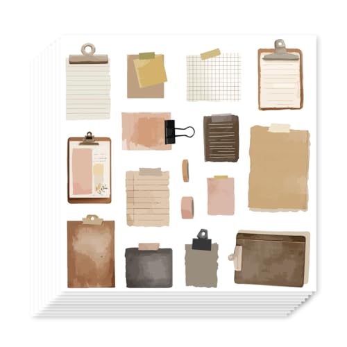 AHANDMAKER 320 selbstklebende Planer Aufkleber Süße Notizen Aufkleber Notizblöcke Aufkleber Für Planer Kalender Scrapbook Basteln Kunst Geschenktüte Siegel Mottoparty Dekoration von AHANDMAKER