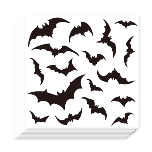 AHANDMAKER 340 selbstklebende Fledermaus Etikettenaufkleber 0.73 Zoll Fledermaus Silhouette Halloween Aufkleber Für Geschenktüte Siegel Grußkarte Planer Kalender Party Dekor AHANDMAKER 340 selbstklebende Fledermaus Etikettenaufkleber 0.73 Zoll Fledermaus Silhouette Halloween Aufkleber Für Geschenktüte Siegel Grußkarte Planer Kalender Party Dekor von AHANDMAKER