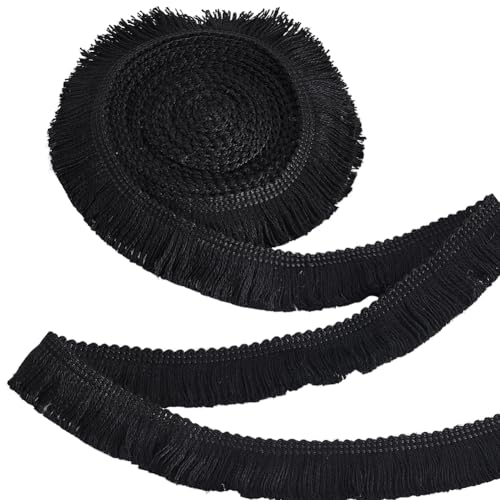 AHANDMAKER 40 Yards Quastenbesatz Fransen 1 Zoll Breit Makramee Quastenspitze Baumwoll Nähspitzenbesatz Für Kleidung Lampenschirm Vorhang DIY Bastelzubehör Weiß AHANDMAKER 40 Yards Quastenbesatz Fransen 1 Zoll Breit Makramee Quastenspitze Baumwoll Nähspitzenbesatz Für Kleidung Lampenschirm Vorhang DIY Bastelzubehör Weiß von AHANDMAKER