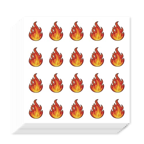 AHANDMAKER 400 selbstklebende Planer Aufkleber. Feuer Aufkleber Natürliches Element Papieraufkleber Für Planer Kalender Scrapbook Basteln Kunst Geschenktüte Siegel 90x90mm AHANDMAKER 400 selbstklebende Planer Aufkleber. Feuer Aufkleber Natürliches Element Papieraufkleber Für Planer Kalender Scrapbook Basteln Kunst Geschenktüte Siegel 90x90mm von AHANDMAKER