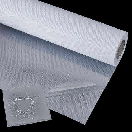AHANDMAKER 5 x 0.32 m Hotfix Klebeband Transferfolie Zum Aufbügeln von Strasssteinen Papierrolle Wärmeübertragungsmuster Für Klebrige Hotfix Strasssteine Auf DIY Kleidung AHANDMAKER 5 x 0.32 m Hotfix Klebeband Transferfolie Zum Aufbügeln von Strasssteinen Papierrolle Wärmeübertragungsmuster Für Klebrige Hotfix Strasssteine Auf DIY Kleidung von AHANDMAKER