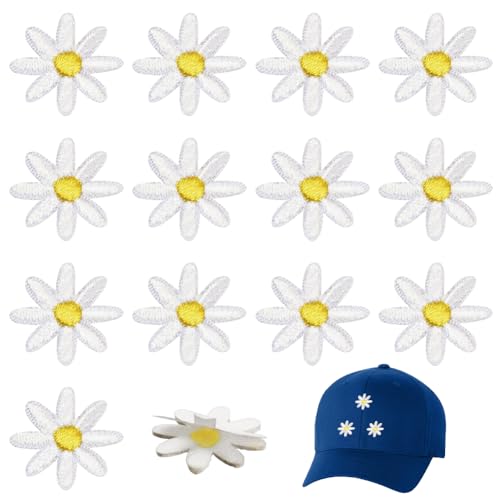 AHANDMAKER 50 Stück Gänseblümchen-Aufnäher Zum Aufbügeln Und Aufnähen, Blume Kleidung Nähen Applikation Stickerei Ornamente Zubehör Reparatur Patch Für Kleid Kleidung Hosen Schuhe DIY Nähen AHANDMAKER 50 Stück Gänseblümchen-Aufnäher Zum Aufbügeln Und Aufnähen, Blume Kleidung Nähen Applikation Stickerei Ornamente Zubehör Reparatur Patch Für Kleid Kleidung Hosen Schuhe DIY Nähen von AHANDMAKER