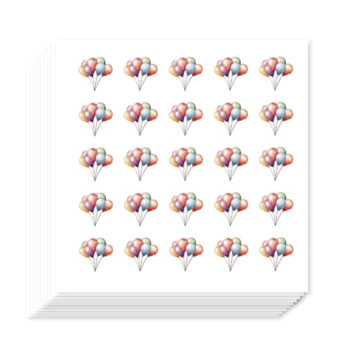AHANDMAKER 500 Stück Ballonaufkleber. Bunte Luftballons Papier Aufkleber Selbstklebende Etiketten Aufkleber Für Party Geschenk Gefälligkeiten Umschlagsiegel Planer Kalender Scrapbooking AHANDMAKER 500 Stück Ballonaufkleber. Bunte Luftballons Papier Aufkleber Selbstklebende Etiketten Aufkleber Für Party Geschenk Gefälligkeiten Umschlagsiegel Planer Kalender Scrapbooking von AHANDMAKER