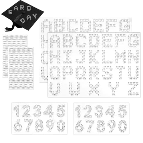 AHANDMAKER 6 Blatt Strass Buchstabenaufkleber Durchsichtiger Diamant Glitzer Alphabet Buchstabenaufkleber 26 Buchstaben Und 10 Zahlen Selbstklebend Für Scrapbooking Künstlerbedarf AHANDMAKER 6 Blatt Strass Buchstabenaufkleber Durchsichtiger Diamant Glitzer Alphabet Buchstabenaufkleber 26 Buchstaben Und 10 Zahlen Selbstklebend Für Scrapbooking Künstlerbedarf von AHANDMAKER
